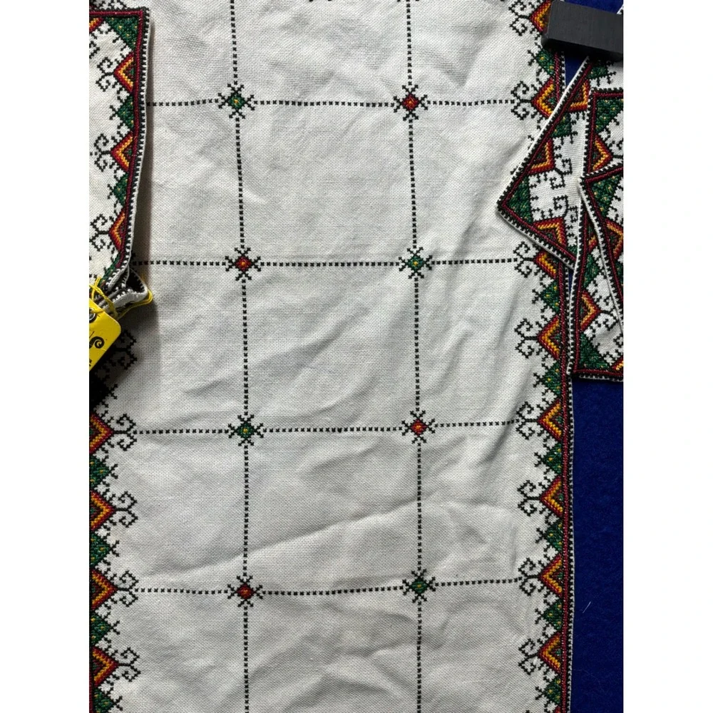 Folk‎ Art Unisex Cepelia Table Runner Napkin Set OS Cream Multi